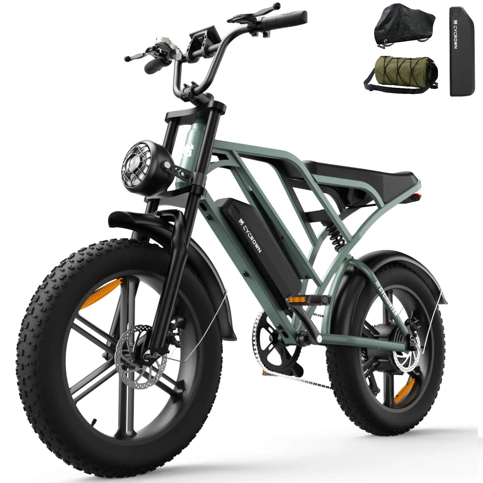 CycHunter Moped-Style E-Bike