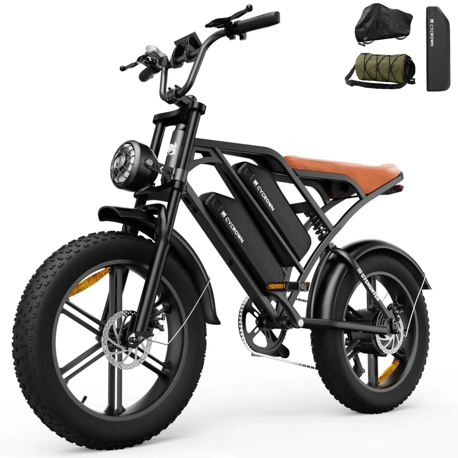 CycHunter Moped-Style E-Bike