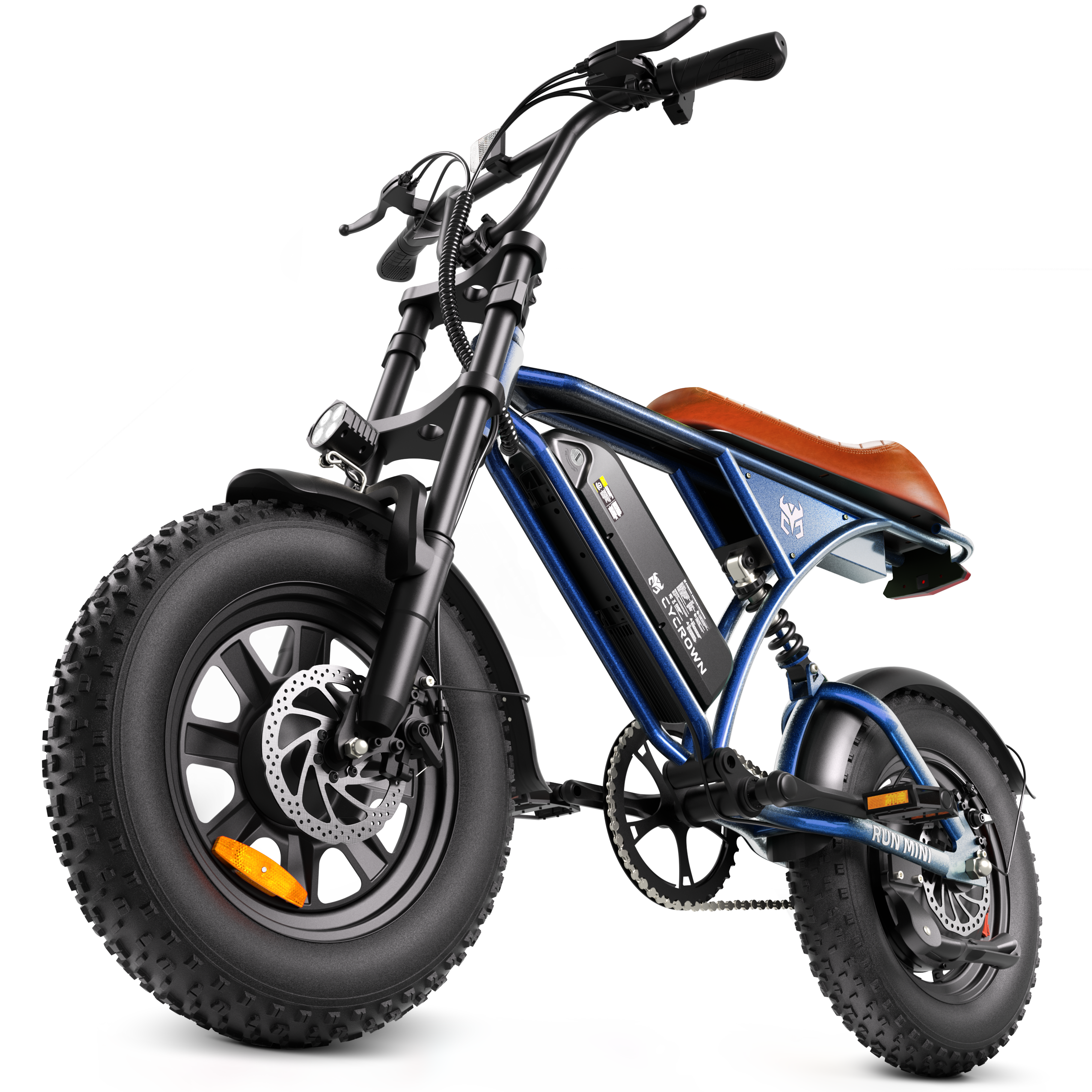 Run Mini Vintage Moped Ebike
