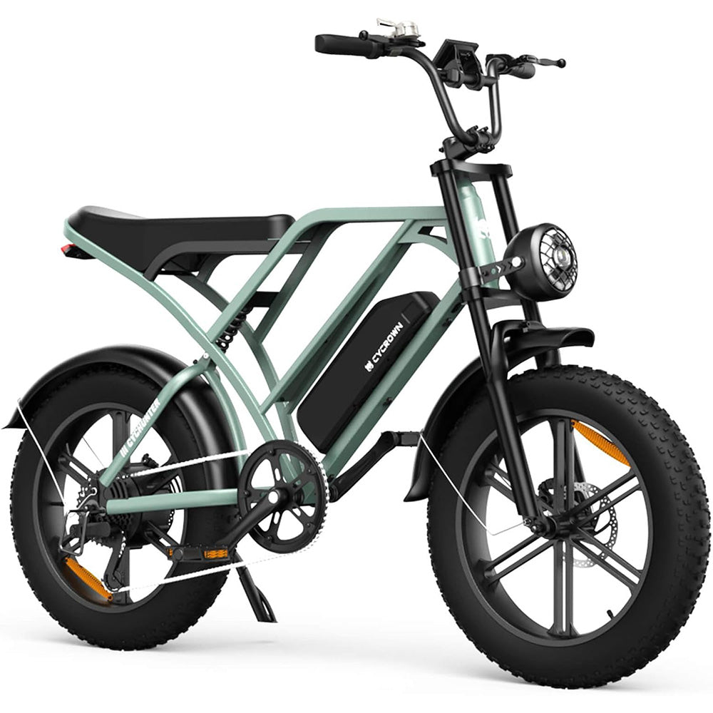 CycHunter Moped-Style Electric Bike