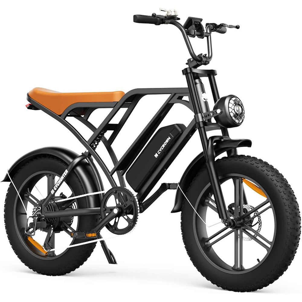 CycHunter Moped-Style Electric Bike