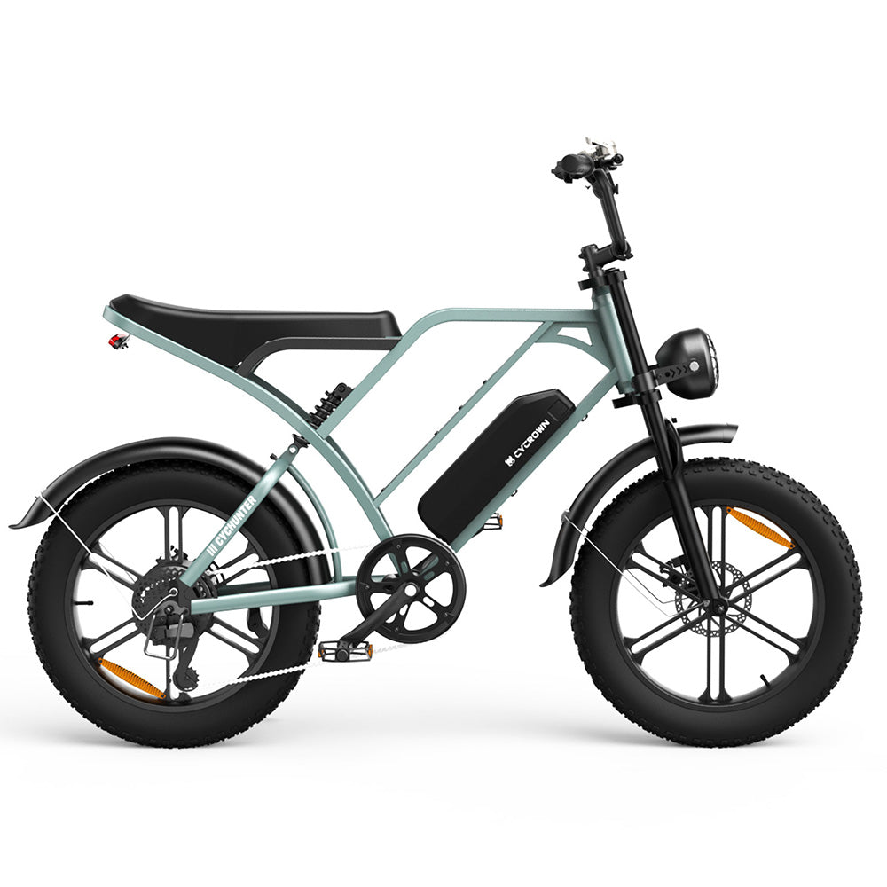 CycHunter Moped-Style Electric Bike