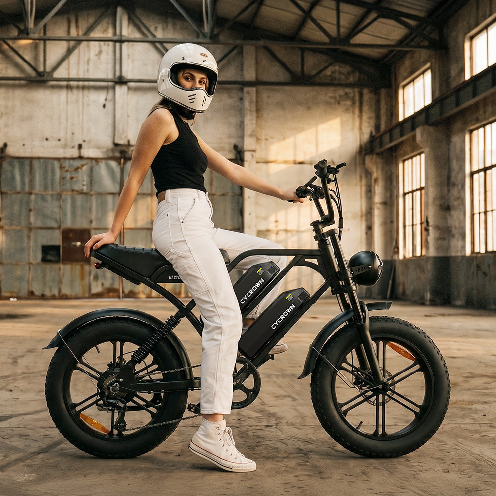 CycHunter 2.0 Moped-Style Ebike