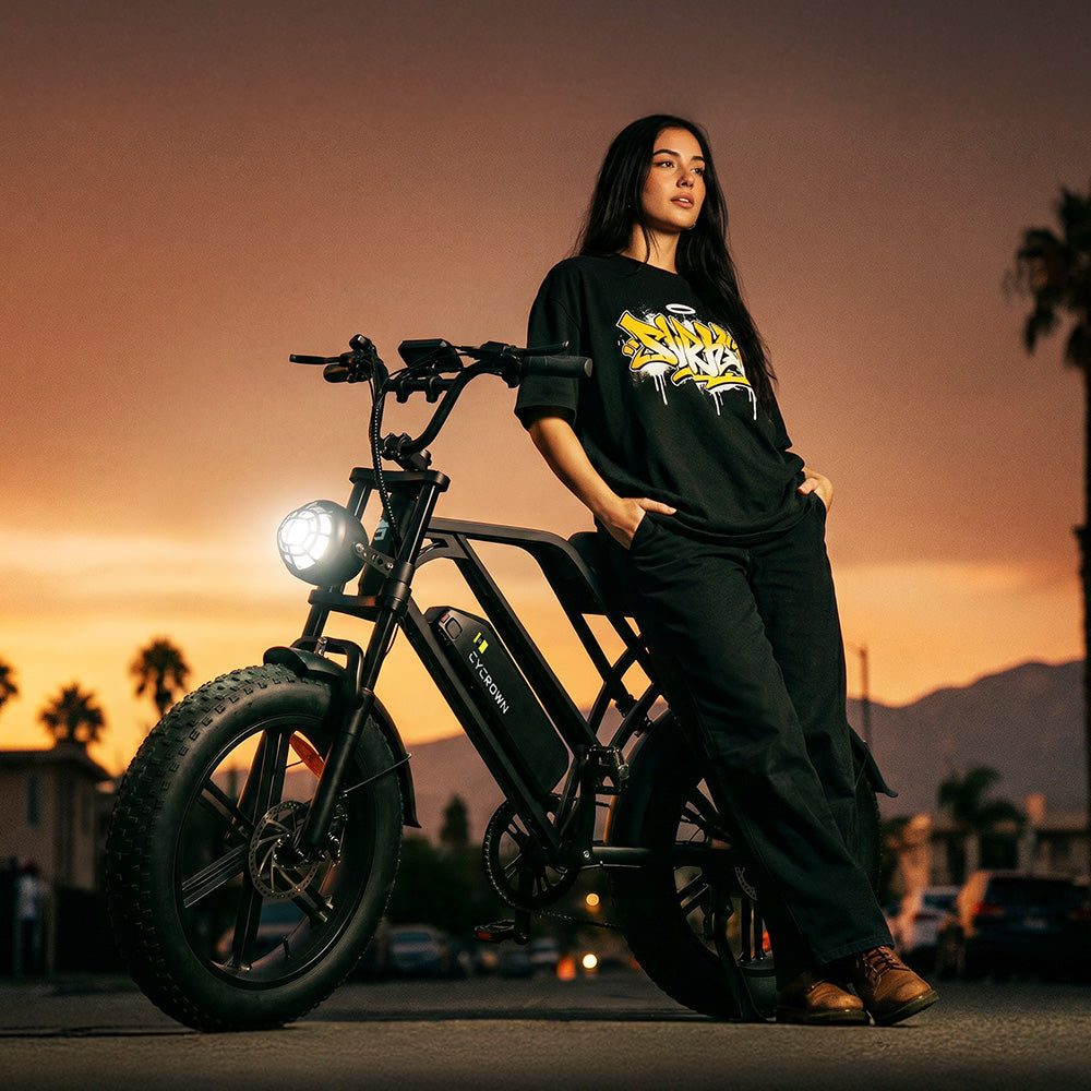 CycHunter 2.0 Moped-Style Ebike