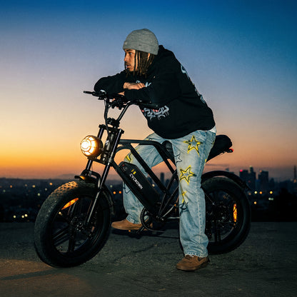 CycHunter 2.0 Moped-Style Ebike