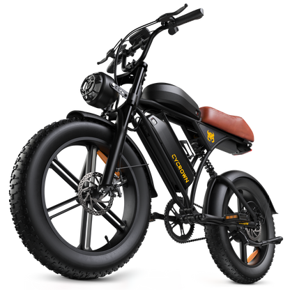 CycRun 2.0 Vintage Moped Ebike