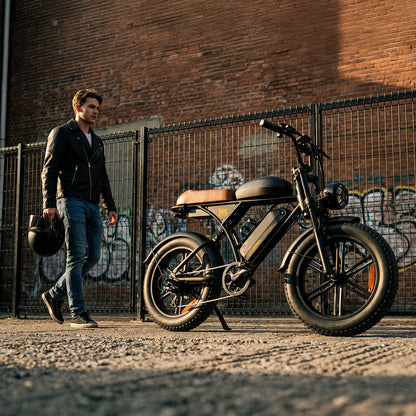 CycRun 2.0 Vintage Moped Ebike