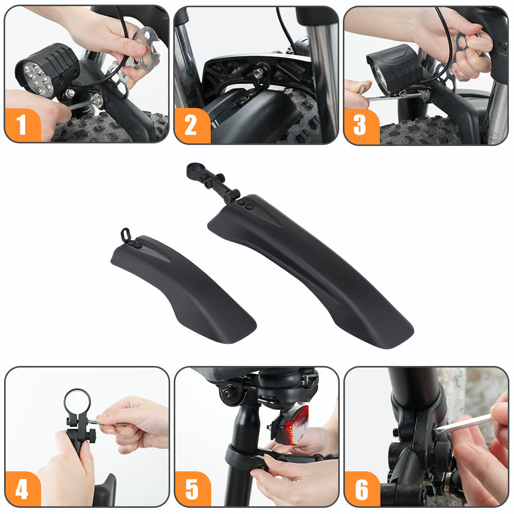 CycUltra Ebike Front & Rear Fenders – CYCROWN